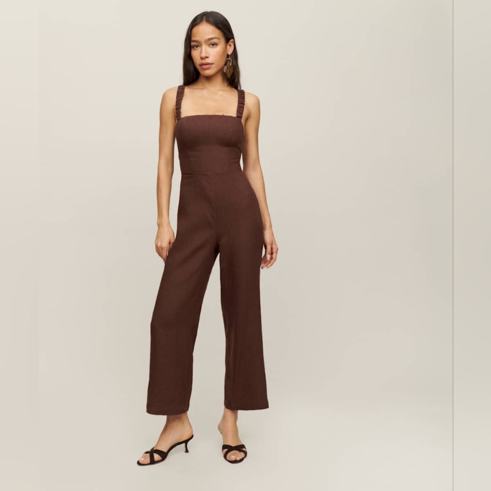 Reformation Harlow Linen Jumpsuit